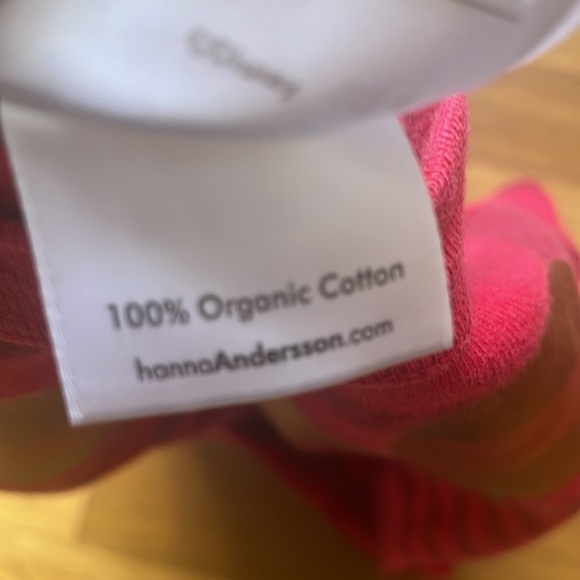 Hanna Andersson red strip Mickey pajama top 4 - Picture 5 of 5